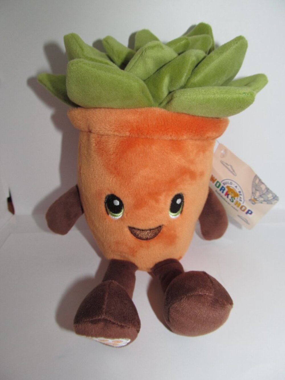 Build A Bear Workshop Buddies Mini Succulent Plant NWT Plush Toy Stuffed Animal